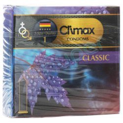 کاندوم ساده با مواد روان کننده کلاسیک کلایمکس 3 عدد