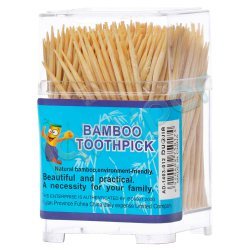 خلال دندان بامبو toothpick 