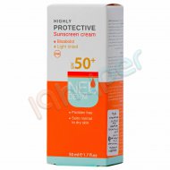 کرم ضد آفتاب رنگی مناسب پوستهای خشک و معمولی با SPF 50 نئودرم 50 میلی لیتر 