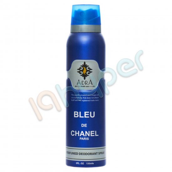 اسپری خوشبو کننده بدن مردانه bleu chanel آدرا 150 میلی لیتر