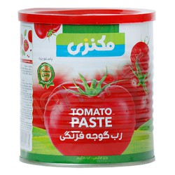 رب گوجه فرنگی کلید دار مکنزی 800 گرم