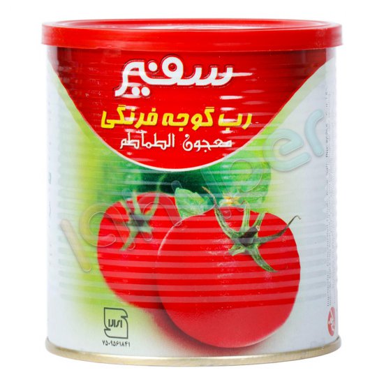 رب گوجه فرنگی سفیر 800 گرم