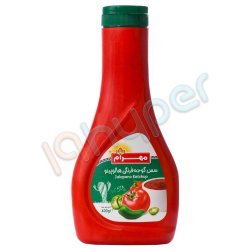 سس گوجه فرنگی هالوپینو مهرام 400 گرم