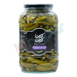 خیارشور سوپر ویژه شیشه ای گوناگون 1360 گرم