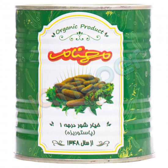 خیارشور درجه یک مهنام 840 گرم