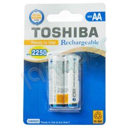 باطری rechargeable A2 توشیبا بسته 2 عددی