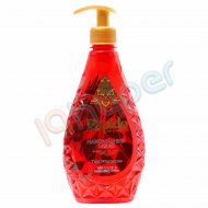 مایع دستشویی لوکس شفاف قرمز مدل Top Fragrance راپیدو 450 گرم