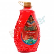 مایع دستشویی لوکس شفاف قرمز مدل Top Fragrance راپیدو 3000 گرم
