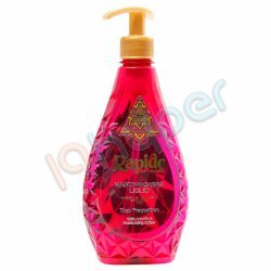 مایع دستشویی لوکس شفاف صورتی مدل Top Fragrance راپیدو 450 گرم