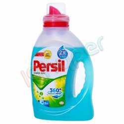 مایع لباسشویی پاورژل آبی پرسیل 1000 میلی لیتر