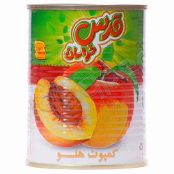 کمپوت هلو قدس خراسان 390 گرم