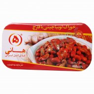 خوراک لوبیا چیتی با قارچ هانی 460 گرم