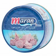 کنسرو ماهی تون در روغن سویا ماران 180 گرم