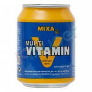 نوشیدنی انرژی زا مولتی ویتامین زرد میکسا 250 میلی لیتر