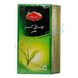 چای کیسه ای سبز خالص گلستان 25 عدد