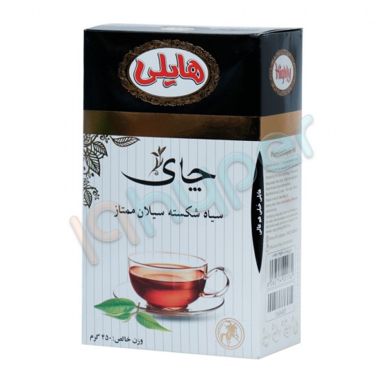 چای سیاه شکسته سیلان ممتاز هایلی 450 گرم