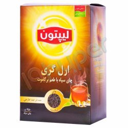 چای سیاه ارل گری با طعم برگاموت لیپتون 450 گرم