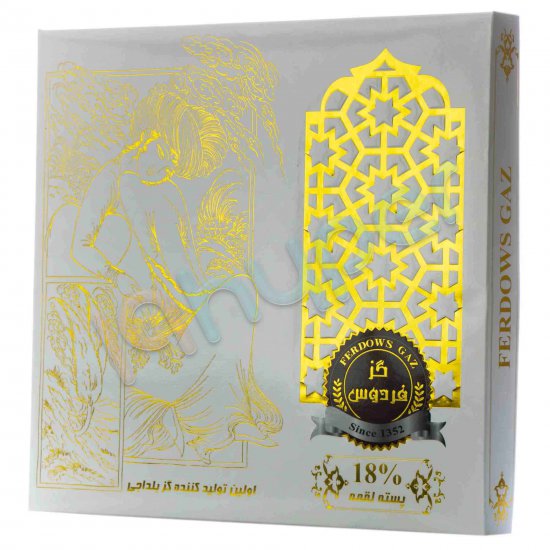 پسته لقمه گز فردوس 400 گرم