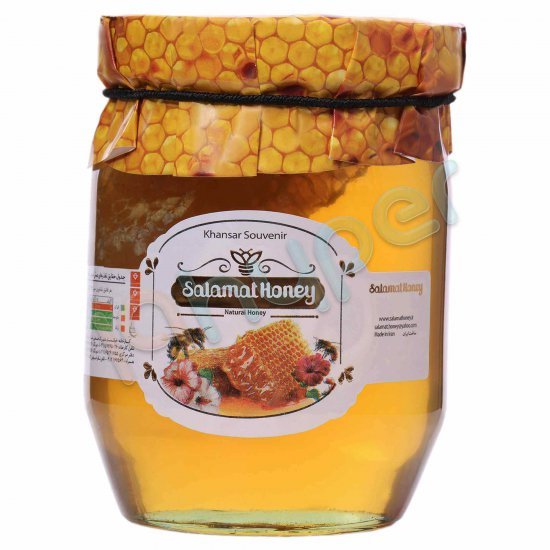 عسل بانکه با موم سلامت 1000 گرم