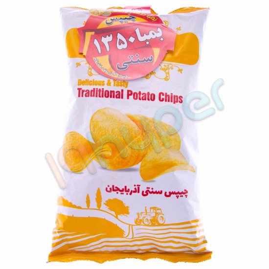 چیپس سنتی آذربایجان بمبا 120 گرم