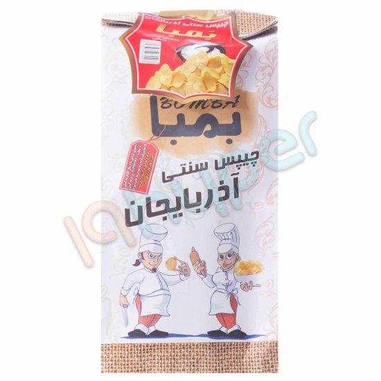چیپس سنتی نمکی آذربایجان بمبا 150 گرم