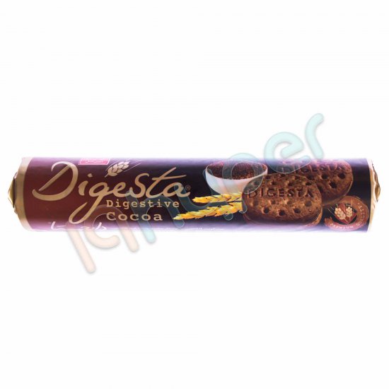 بیسکوییت کاکائویی سبوسدار کرم کاکائویی دایجستا شیرین عسل 140 گرم