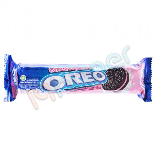 بیسکوییت کرم توت فرنگی oreo وزن 137 گرم