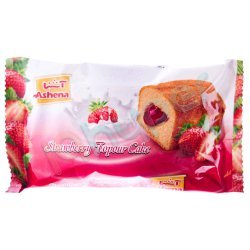 کیک توپر توت فرنگی آشنا 35 گرم