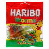 پاستیل طرح مار رنگی haribo وزن 80 گرم