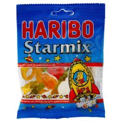 پاستیل طرح سفینه فضایی haribo وزن 80 گرم