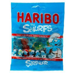 پاستیل اسمورف haribo وزن 75 گرم