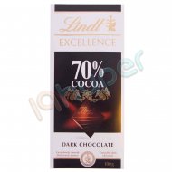 شکلات تلخ 70 درصد لینت اکسلانس 100 گرم