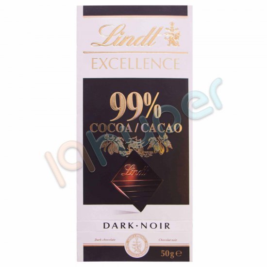شکلات تلخ تابلت 99 درصد لینت اکسلانس 50 گرم