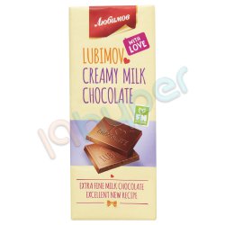 شکلات تخته ای Lubimov وزن 85 گرم