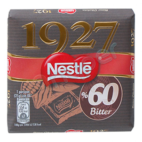 شکلات تابلت تلخ 60 درصد 1927 نستله 65 گرم